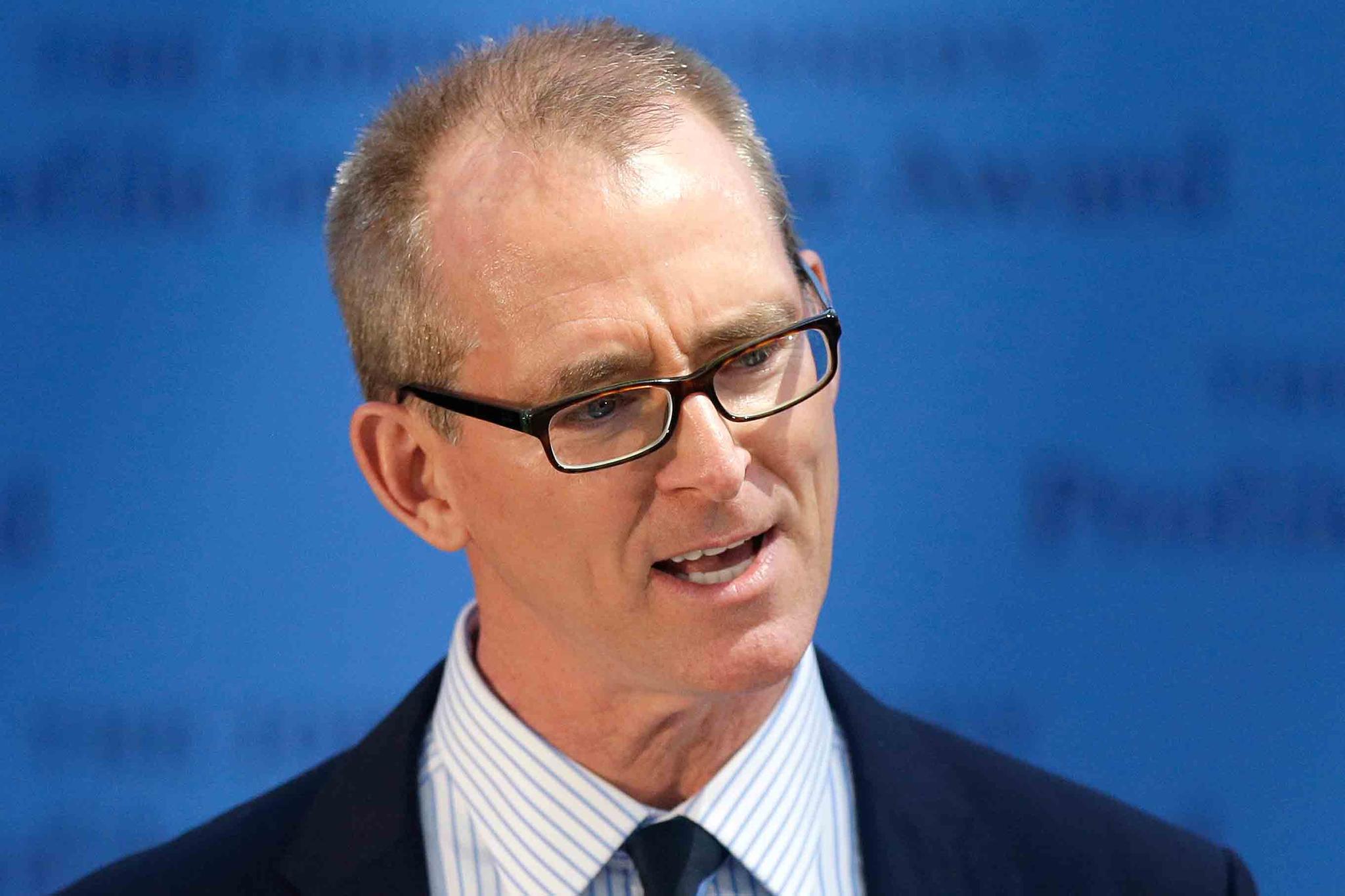 Former U.S. Rep. for South Carolina Bob Inglis addresses an audience