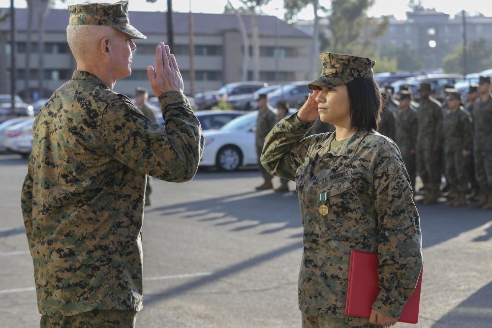 U.S. Marine Cpl. Alexandra Nowak