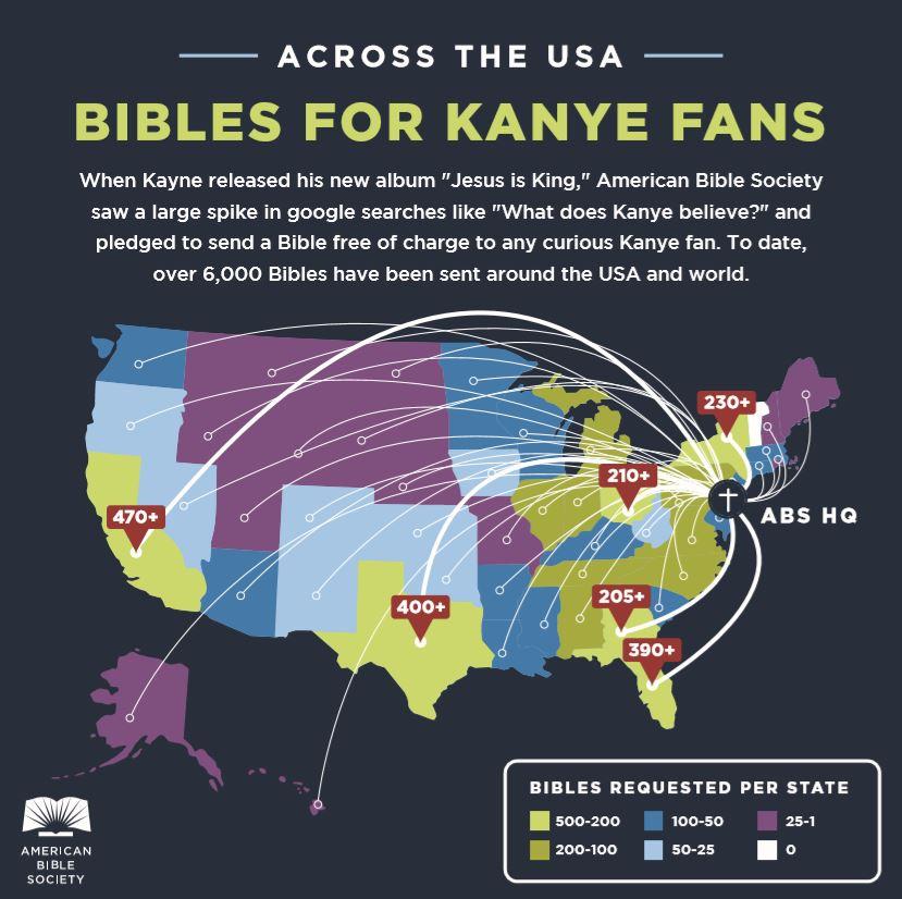 Bibles for Kanye