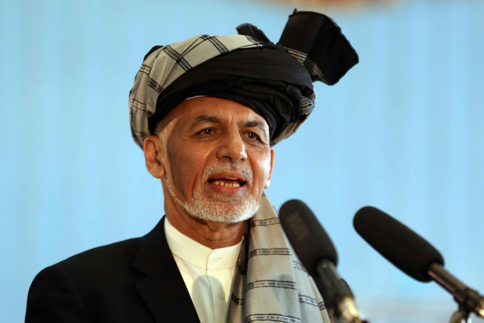 Afghan President Ashraf Ghani