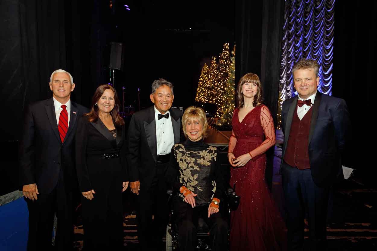 Mike & Karen Pence, Ken & Joni Eareckson Tada, Keith and Kristyn Getty 