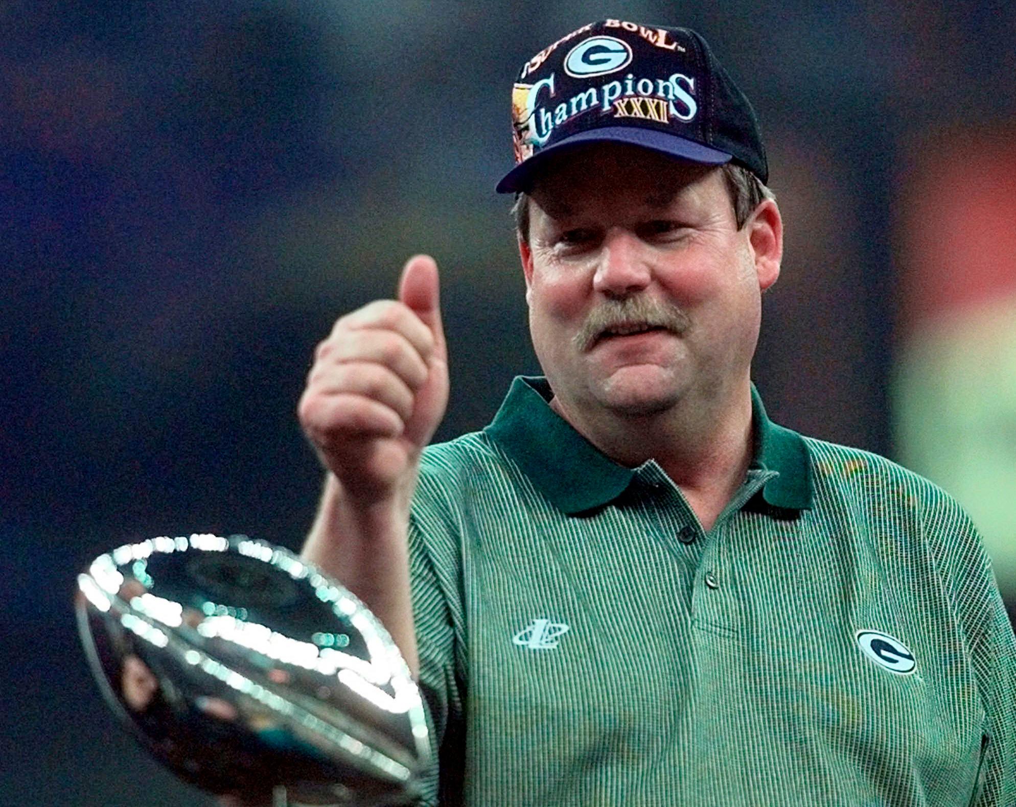 Green Bay Packers coach Mike Holmgren