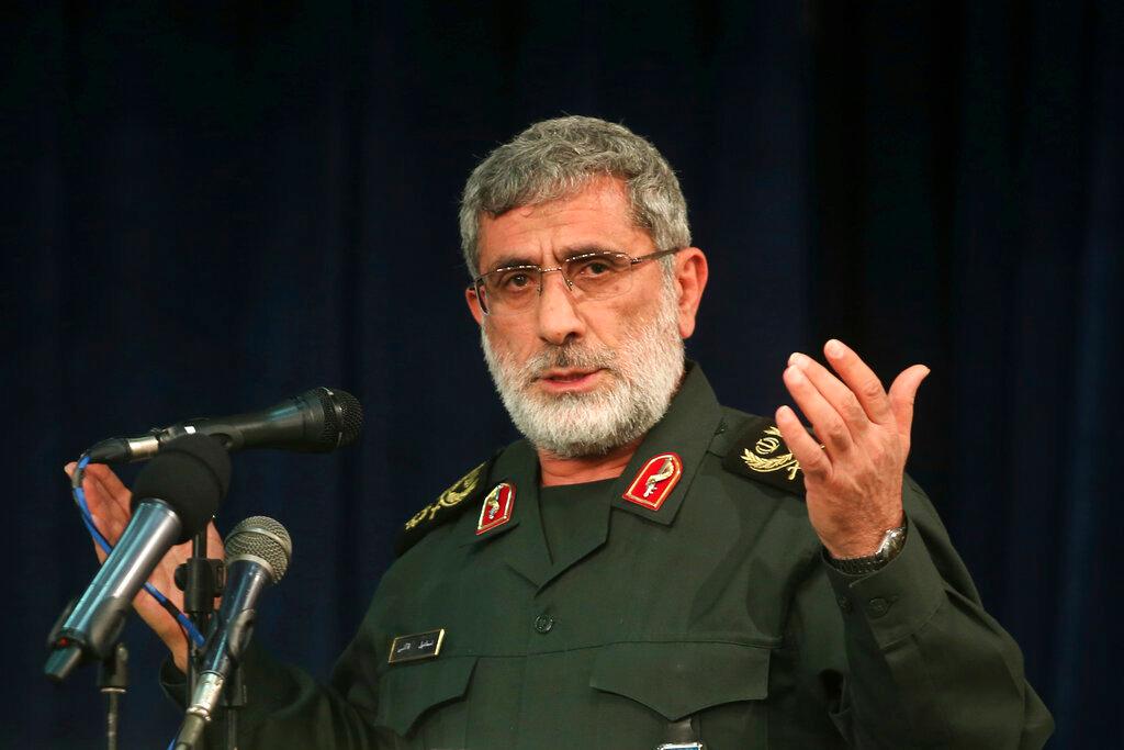 IRGC General Esamil Ghaani, the new commander of Quds Force