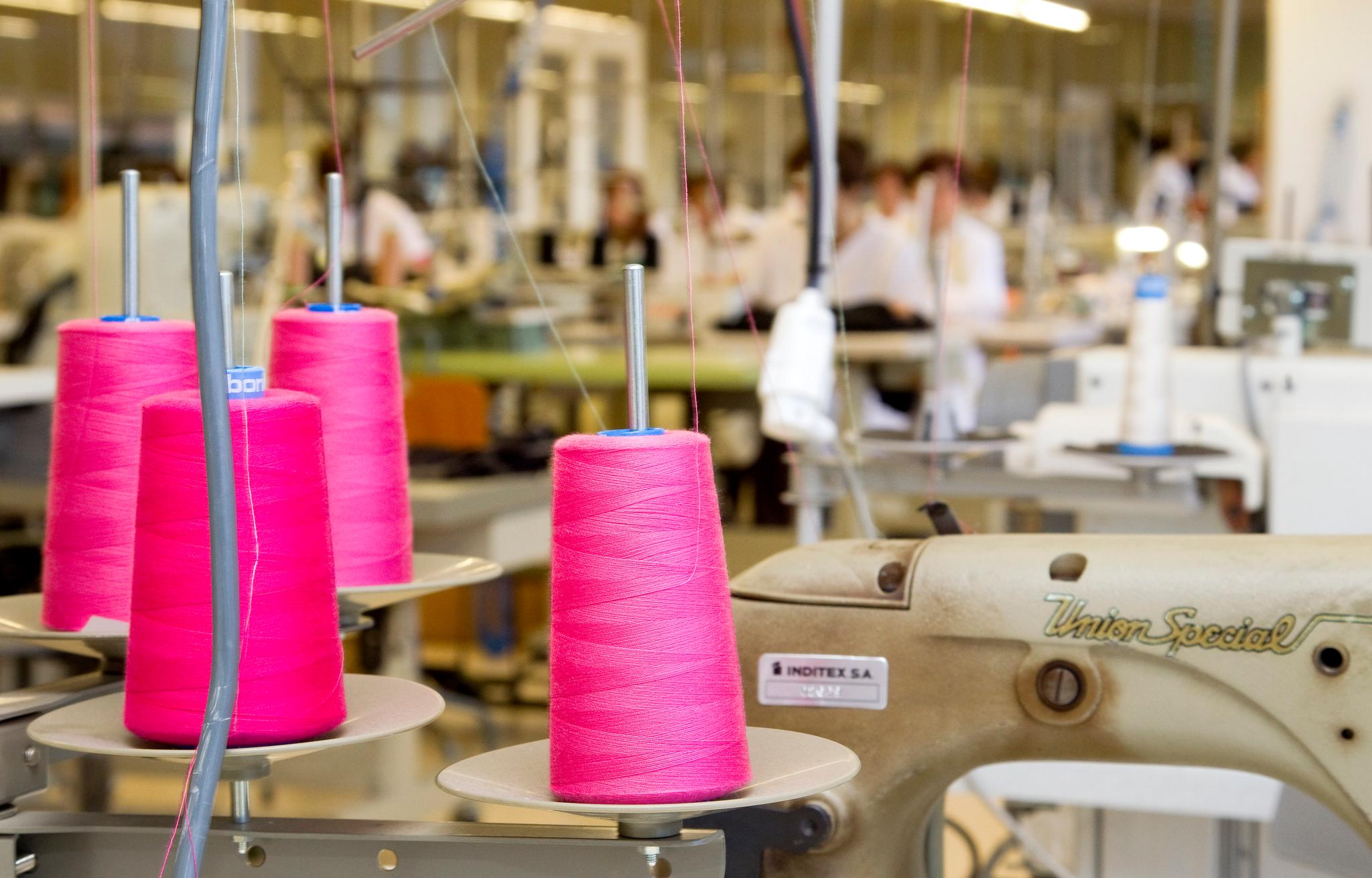  the production department at fashion giant Inditex's headquarters 