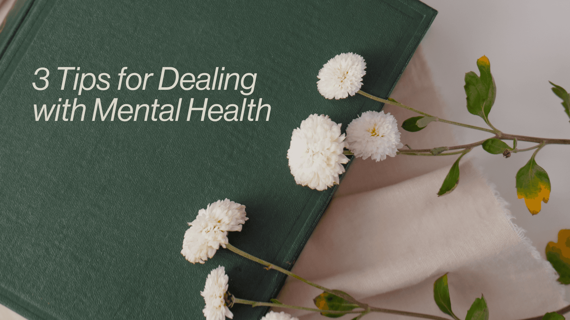 3 Tips for Dealing with Mental Health Image